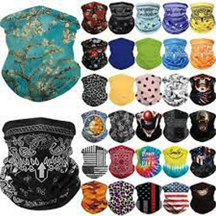 9 in 1 face bandana for bikers - Random