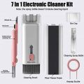 7 in 1 Electronic Cleaning Brush, Keyboard Cleaner Kit with Brush, 3 in 1 Cleaning Pen for AirPods Pro, Cleaning Brush for Earphone, Laptop, Phone, PC Monitor- Multifunctional & Multicolor.