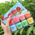 4/6/8pcs Fruit Series Lip Balm Set Set Moisturizing Refreshing Non-sticky Anti-Cracked Lip Mask Vaseline for Lips Makeup.