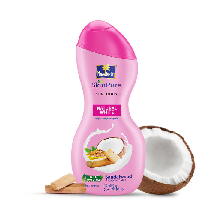 Parachute%20SkinPure%20Natural%20White%20Body%20Lotion%20with%20Sandalwood%20&%20Coconut%20MilkFor%20Bright,%20Glowing,%20Nourished%20Skin%20100%25%20Natural%20Moisturizers%20All%20Skin%20Types%20300%20ml%20-%20Image%208