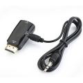 Hdmi To Vga Converter With Audio Cable For Pc Laptop - Effortless Connection For Enhanced Display Options. 