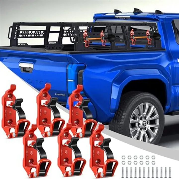 6%20Piece%20Shovel%20Holder%20for%20Car%20Roof%20Rack%20Ax%20Holder%20Kit%20Roof%20Rack%20Car%20Accessories%20Red%20Metal%20for%20Truck%20Boat%20MilitaryEquipment%20and%20Tools%20-%20Image%204