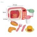 Kids Microwave Oven Toys Educational Pretend Toys and Food Accessories for Girls Boys. 