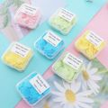 1 PC Flower Design Square Shape Paper Soap Box| Dissolvable Hand Wash Soap Sheets for Kids & Adults | Travel Soap Tube for Kitchen, Toilet, Outdoor, Camping & Hiking - The Asia Express. 