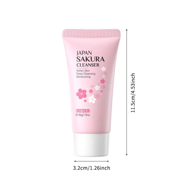 LAIKOU%20Sakura%20Cleanser%20Face%20Wash%20-%2050g%20-%20Image%206