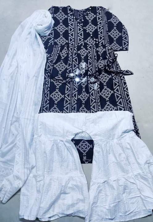 Ready%20Made%20Naira%20Cut%20Cotton%20Fashionable%20Stitched%20Long%20Salwar%20Kamez%20Orna%20For%20Stylish%20Women%20/%20Girls%20(%203%20Pcs%20)%20-%203%20Pice%20Dress%20-%20Image%205