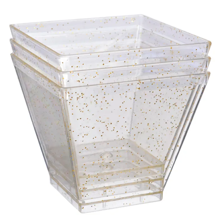 Small%20Dessert%20Cups%20Plastic%20Glitter%20Plastic%20Parfait%20Cups%20Mini%20Square%20Reusable%20Serving%20Bowl%20For%20Party%20Wedding%20Catering%20-%20Image%203