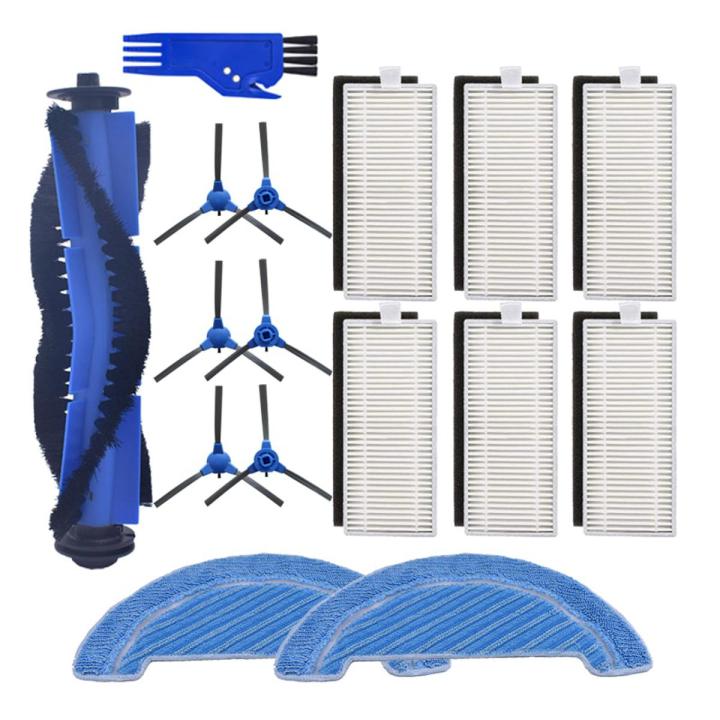 Replacement Kits for Cecotec Conga 1090 Robotic Vacuum Cleaner Accessories Hepa Filter Side Brush Roller Brush Mop Cloth Pads-2