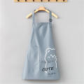 Apron Waterproof Oilproof Can Wipe Hands Kitchen Work Clothes Home Cooking Cleaning Men Women Universal Sleeveless Apron. 