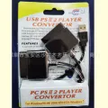 PS2 Controller to PC Computer USB Interface Adapter PS2 Controller to PC 1-in-2 Conversion Cable. 