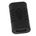 USB-C Female to Female Adapter USB 3.1 Type-C Connector Converter Black.