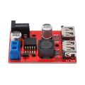 LM2596 Dual USB DC-DC 9V 12V 24V 36V to 5V 3A Step Down Buck Module. 