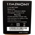 Symphony V50 Mobile Battery 1800 mAh. 