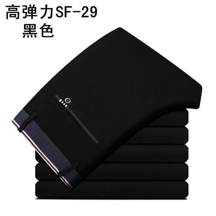 Autumn%20and%20Winter%20Fleece-lined%20Optional%20Young%20Men's%20Casual%20Pants%20Stretch%20Slim%20Korean%20Style%20Suit%20Pants%20Men's%20Skinny%20Trousers%20Pants%20Men's%20-%20Image%206