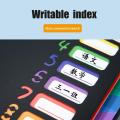 Rainbow Binder Expanding Wallet Bundle File Folders Documents Desk Stationery Filing Products. 