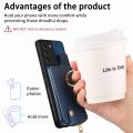 Cross Leather Ring Vertical Zipper Wallet Back Phone Case For Samsung Galaxy S22+ 5G/Samsung Galaxy S21 5G/Samsung Galaxy A32 4G/Samsung Galaxy S20/Samsung Galaxy S23 Ultra 5G/Samsung Galaxy A54 5G/Samsung Galaxy A04e/S. 