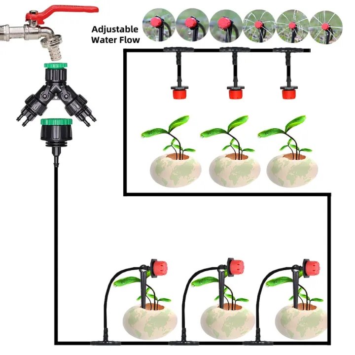 5-50m%20High-quality%20Micro%20Drip%20Irrigation%20System%208%20Hole%20Adjustable%20Flow%20Dripper%20Plants%20Watering%20Tool%20Garden%201/4''%20Hose%20Spray%20Kit%20-%20Image%204