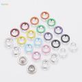 Snap Buttons 100 Sets Small Solid Prong Snaps on Buttons Metal Snap Buttons with Fastener Pliers Snap Button Fastener for Hats Jeans. 