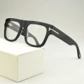 2023 Brand Square eyeglasses women optical glasses frame men Big box myopia prescription transparent spectacle frames TF5634-B. 