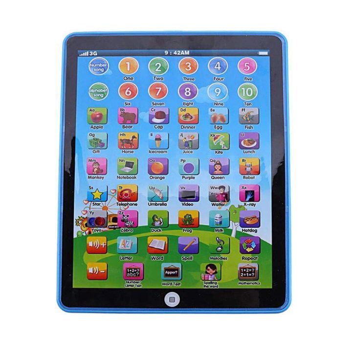 Mini Imitation IPad Children's Puzzle Early Education Machine Intelligent Learning Play Tablet Toy