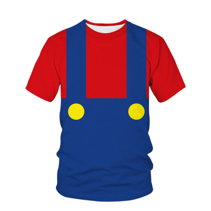2023%20New%203d%20Animated%20Super%20Mario%20Print%20Children%20Adult%20Same%20T-Shirt%20Popular%20Clothing%20Casual%20T-Shirt%20Breathable%20Summer%20Top%20-%20Image%204