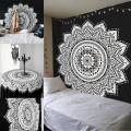 Common Indian Ethnic Mandala Wall Hanging Tapestry Bohemian Bedspread Mat Dorm Decor.