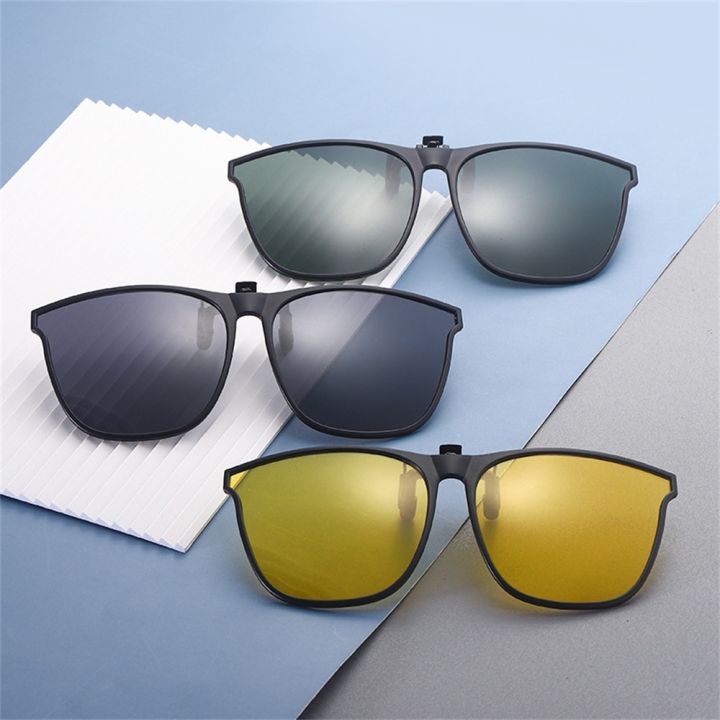 Wenefang%20Glasses%20driving%20lenses%20yellow%20clamshell%20unisex%20polarizer%20clip%20sunglasses%20men's%20photochromic%20sunglasses%20face%20blue%20night%20vision%20-%20Image%204