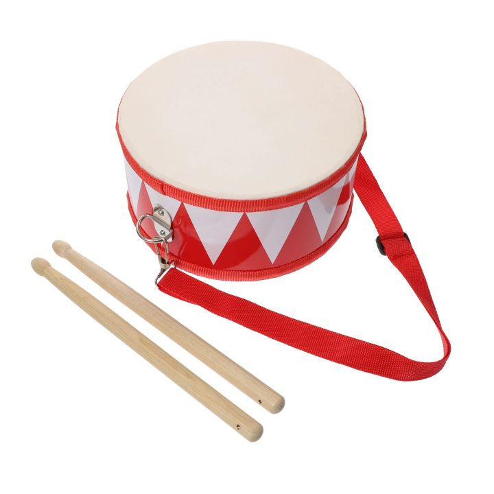 Drum%20Snare%20Kids%20Percussion%20Toy%20Marching%20Drums%20Toys%20Toddler%20Instrument%20Children%20Hand%20Child%20Wooden%20Set%2011Inch%20Music%20Baby%20Tom%20Floor%20-%20Image%203
