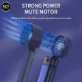 Mini Portable Handheld Fan USB Rechargeable 3 Speed Adjustment Electric Summer Desktop Cooling Fan Outdoor Turbo Blower Fans. 