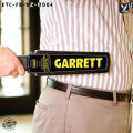 Garrett scanner handheld metal detector. 