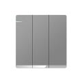 Three Switches - AC 220V 16A Wall Mount Switch Panel. 