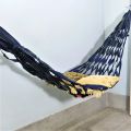 Good Quality  Dolna / Hammock . Hanging Rope Bed  Dulna  for All Person. - medium size random  clouded Dolna. 