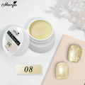 Monja 5ml Shell Thread Nail Art 8 Colors Glitter Pearly Semi Permanent Nail Soak Off UV Varnish DIY Manicure Tool. 