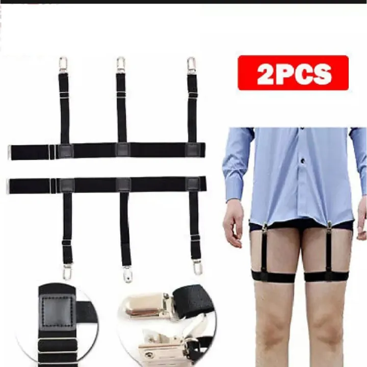 2%20pieces%20men%20Elestie%20Garter%20Belt%20Sock%20Shirt%20holder%20-%20Image%202