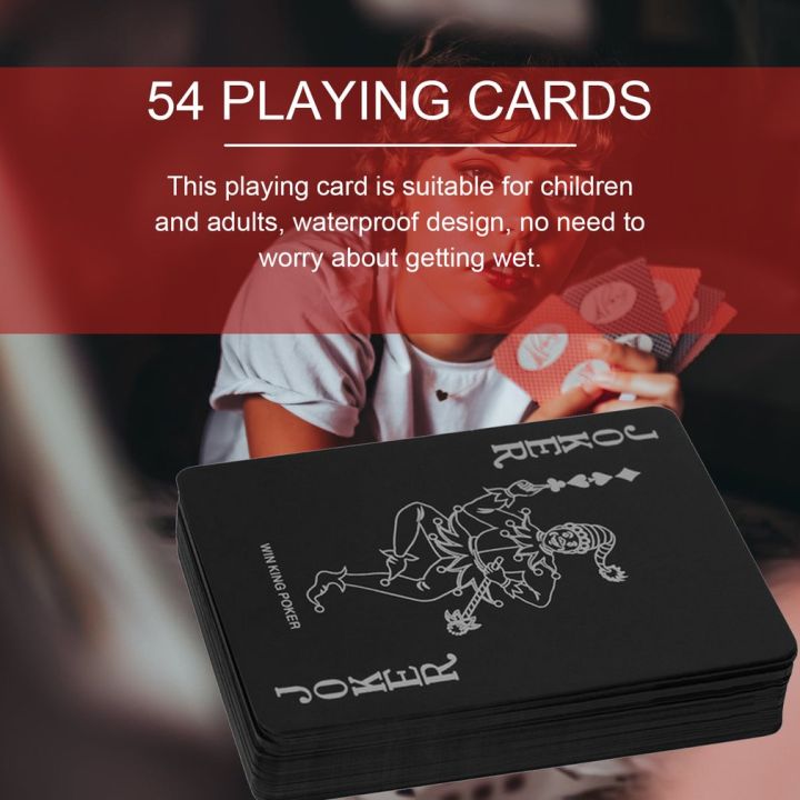 %E3%80%90Exclusive%E3%80%91%2054pcs/deck%20Waterproof%20PVC%20Plastic%20Cards%20Set%20Tricks%20Tool%20Pure%20Color%20Black%20Box-packed%20-%20Image%206