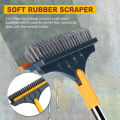 New Household Cleaning Brush Adjustable Long Handle Floor Brush Kitchen Magic Broom for Washing Windows Tile Corner Gap Toilet Tools. 
