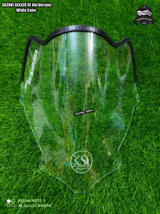 Motorcycle%20Windshield%20Windscreen%20Compatible%20for%20Gixxer%20SF%20Old%20Model%20(White)%20-%20Image%202