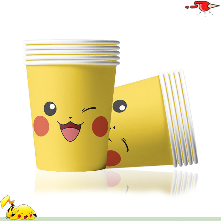 New%20Pokemon%20Birthday%20Decoration%20Pikachu%20Balloon%20Party%20Supplies%20Disposable%20Tableware%20Tablecloth%20Straws%20Cup%20Plates%20Baby%20Shower%20Toy%20-%20Image%203