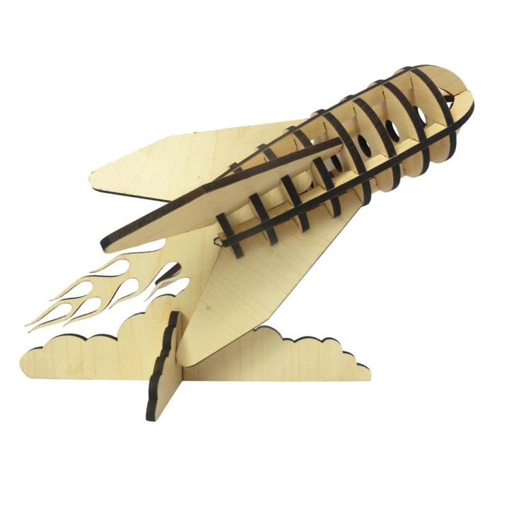 Showpiece Rockets Wooden Rocket Flying Showpieces ICWS-023 | Daraz.com.bd