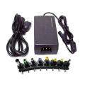 Universal Laptop AC Charger Adapter - Black. 