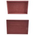 2x Pink Velvet Jewelry Ring Display Organizer Case Tray Necklace Earrings Bangle Storage Box Round Bar & Empty Dish. 