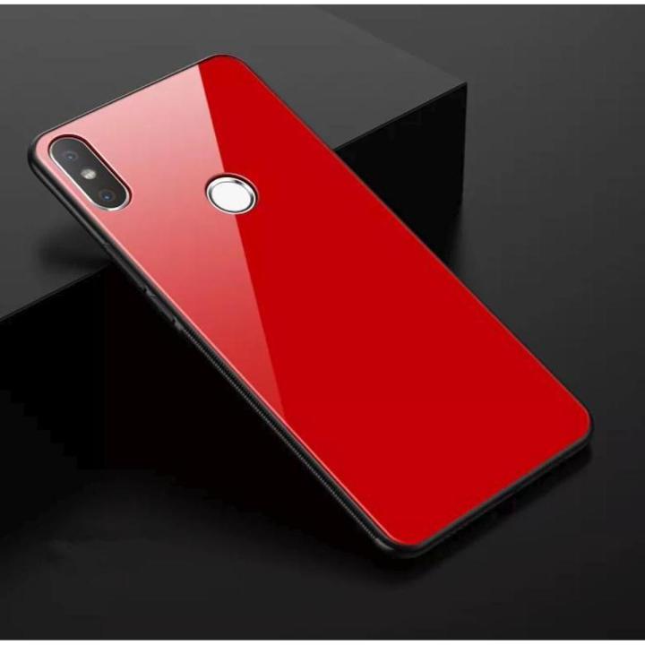 For Redmi Mi note pro Glass Case Premium Quality Colour Cover