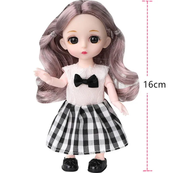 Happy%20day%2016cm%20Princess%20BJD%201/12%20Doll%20with%20Clothes%20and%20Shoes%20Movable%2013%20Joints%20Cute%20Sweet%20Face%20Girl%20Gift%20Child%20Toys%20-%20Image%206