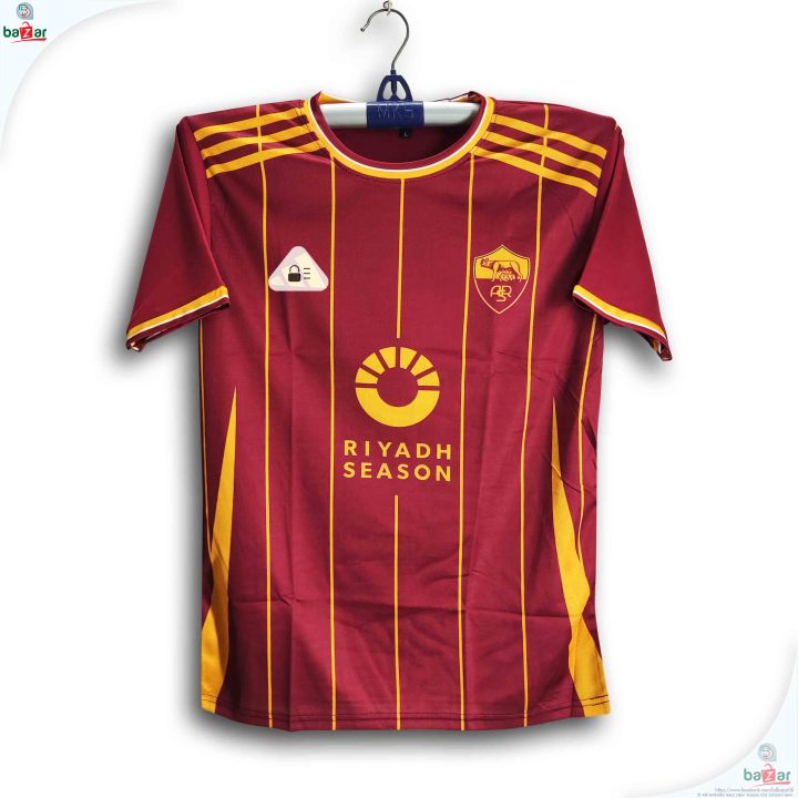 SA Roma Short Sleeve Football Jersey For Man - Half Sleeve club t shirt - Roma Jersey 2026