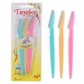 3pcs Colorful Eyebrow Trimmer Face Hair Razors Women Eyebrow Shaver Hair Removal Makeup Tools. 