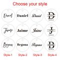 Personalized Name Metal Keychain - Laser Engraved Key Chain - Name Keyring For Backpack - Custom Party Wedding Gift Keychain. 