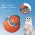 【Hottest Trends】 Cute Interactive Ball Faux Tail Creative Pet Electric Rechargeable Smart Automatic Rolling Ball.
