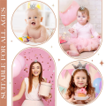 12Piece Crown Cake Topper Mini Baby Crown Queen Crown Small Princess Headpiece Cake Decoration for Baby Shower Decor.