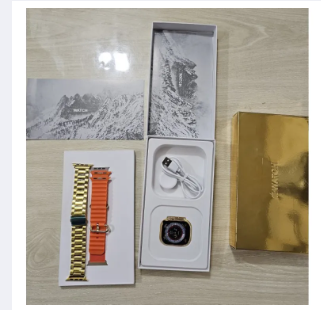 Apple%20Watch%20A2858%20Ultra%20Smartwatch%20Apple%20Logo%20Dual%20Strip%20-%20Gold%20Edition%20-%20Image%202