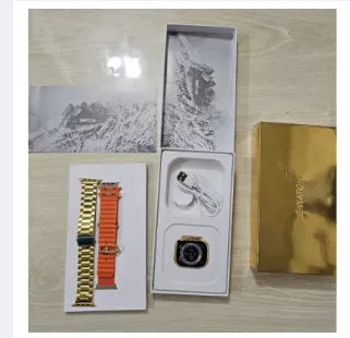 Apple%20Watch%20A2858%20Ultra%20Smartwatch%20Apple%20Logo%20Dual%20Strip%20-%20Gold%20Edition%20-%20Image%202